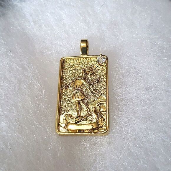 The Fool, Tarot card pendant - Picture 1 of 6